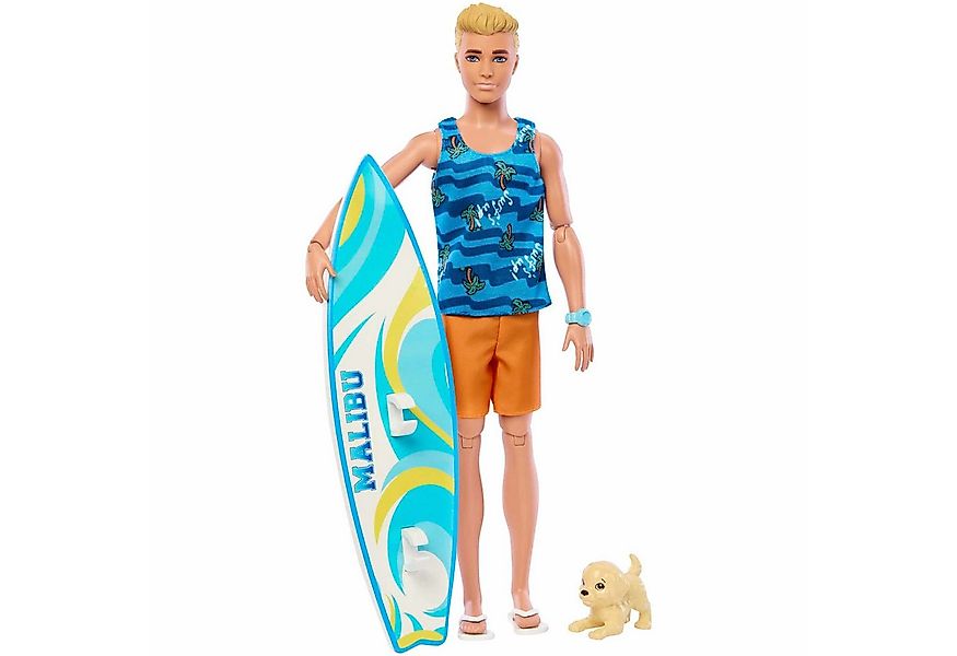 Mattel® Anziehpuppe Mattel HPT50 - Barbie Ken Surfer-Puppe & Accy günstig online kaufen