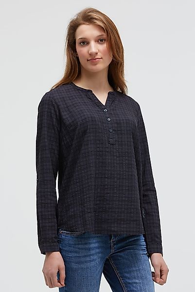 SOCCX Langarmbluse im Turn-Up-Look günstig online kaufen