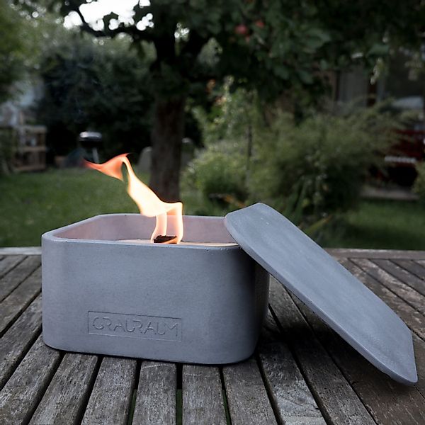 GRAURAUM Outdoorkerze Olaf XL - Kerzenfresser günstig online kaufen