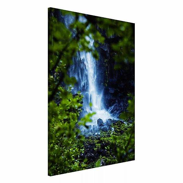 Magnettafel Blick zum Wasserfall günstig online kaufen