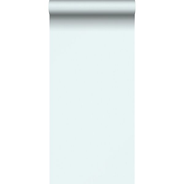 Sanders & Sanders Tapete Leinen-Optik Hellblau 53 cm x 10 m günstig online kaufen