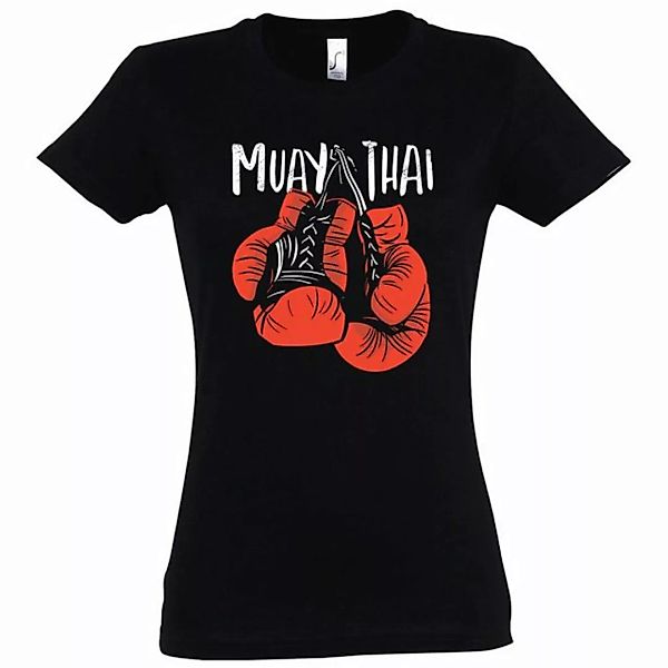 Youth Designz T-Shirt Muay Thai Damen Shirt mit trendigem Frontprint günstig online kaufen