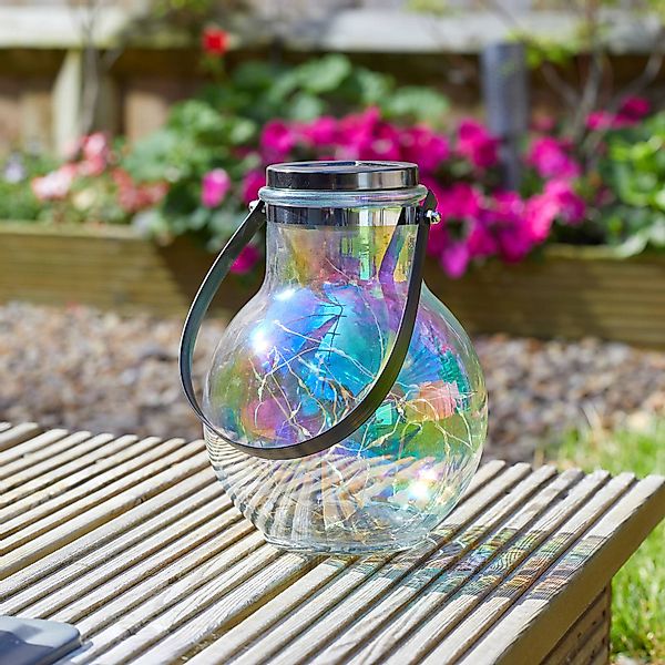 LED-Solarlaterne Firefly Opal, 2er Set, IP44 günstig online kaufen