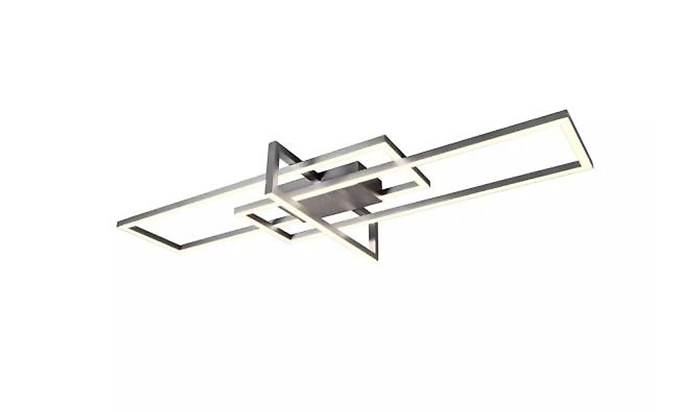 LED-Deckenleuchte ca. 100 cm breit Switch-Dimmer Nickel Matt 1 Stück Metall günstig online kaufen