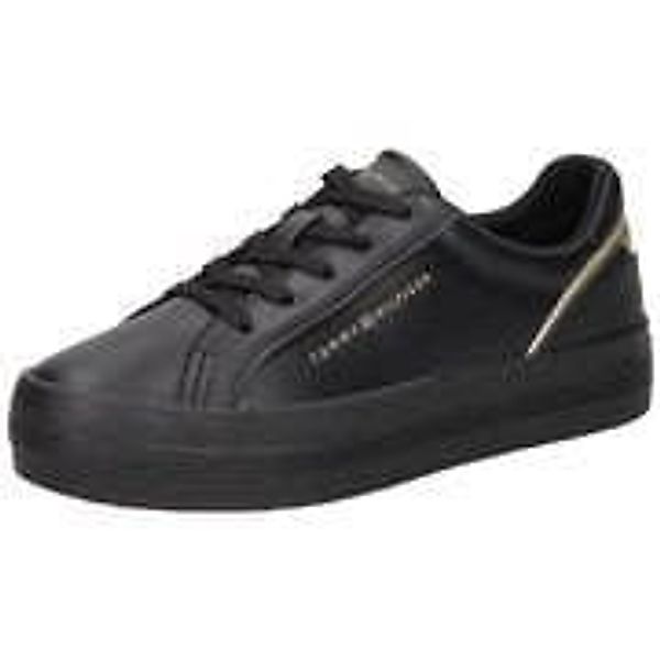 Tommy Hilfiger Vulc Foxing Sneaker Damen schwarz günstig online kaufen