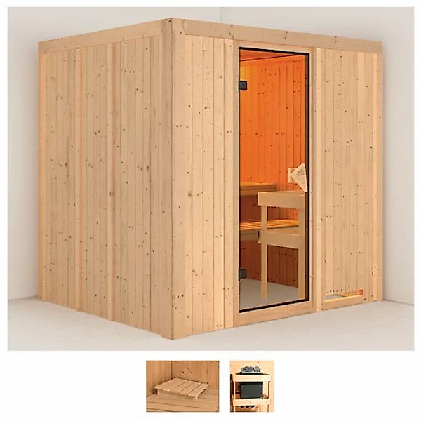 Karibu Sauna »Dima« Set, ohne Ofen günstig online kaufen