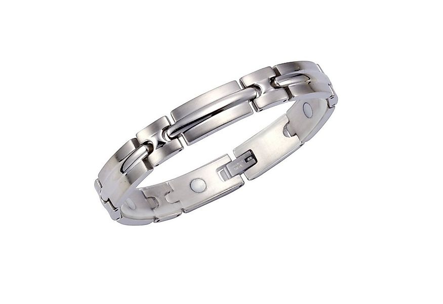 Zeeme Armband Edelstahl glanz matt 19cm lang günstig online kaufen