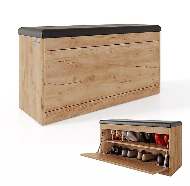 Platan Room Schuhschrank mit Sitzkissen, Schuhkommode, günstig online kaufen
