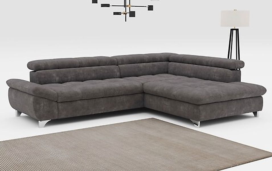 COTTA Ecksofa "Gemini L-Form", mit Kopfteilverstellung, wahlweise mit Bettf günstig online kaufen