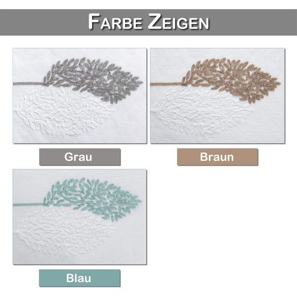 Jibenhome Vorhang Gardine mit Ösen Vorhänge günstig online kaufen