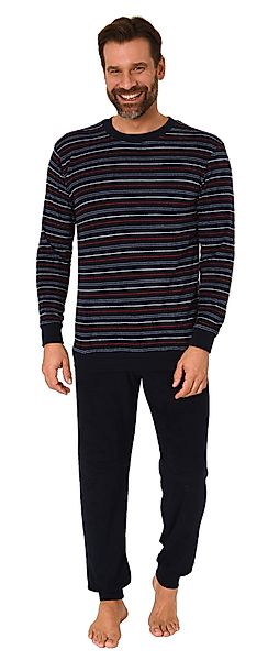 Normann Pyjama Herren Frottee Schlafanzug lang, günstig online kaufen