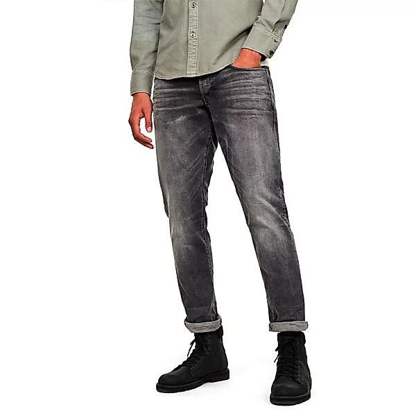 G-star 3301 Straight Tapered Jeans 38 Faded Bullit günstig online kaufen