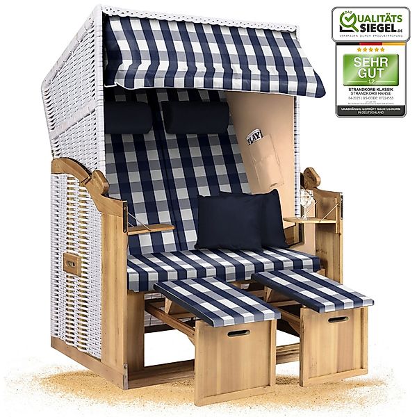 Strandkorb Hanse Strandkorb Strandkorb 2-Sitzer Ostsee günstig online kaufen
