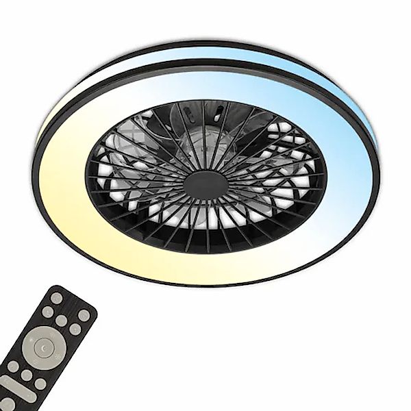 Briloner Leuchten LED Deckenleuchte »BREEZY« mit Fernbedienung günstig online kaufen