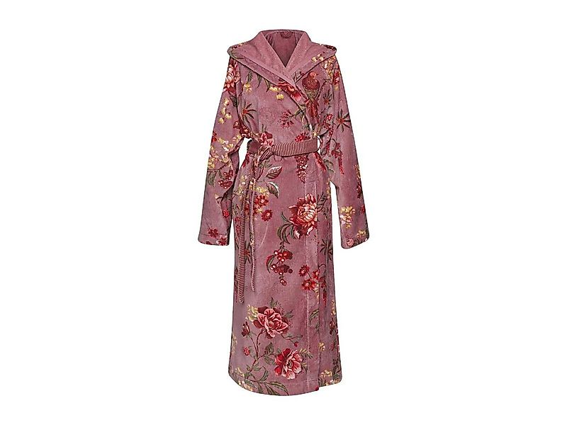 PiP Studio Bademantel Secret Garden Bademantel mauve XL (1Stück), 100% Baum günstig online kaufen
