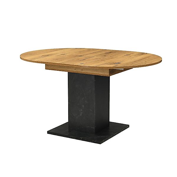 B&D home Säulen-Esstisch WIM, rund, ausziehbar, günstig online kaufen