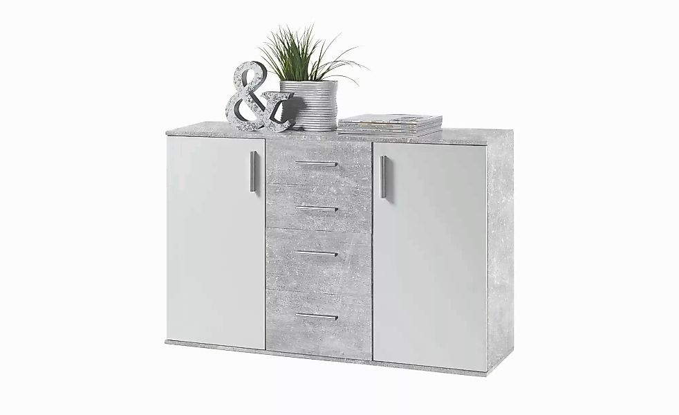 Sideboard  Lucca ¦ grau ¦ Maße (cm): B: 120 H: 82 T: 35.0 Kommoden & Sidebo günstig online kaufen