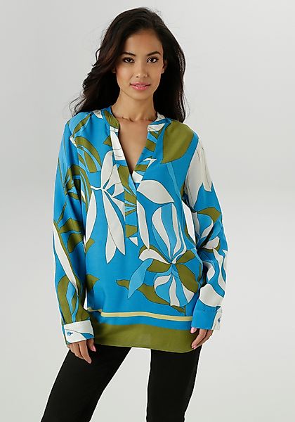 Aniston SELECTED Schlupfbluse mit ausdrucksstarken, floralen günstig online kaufen
