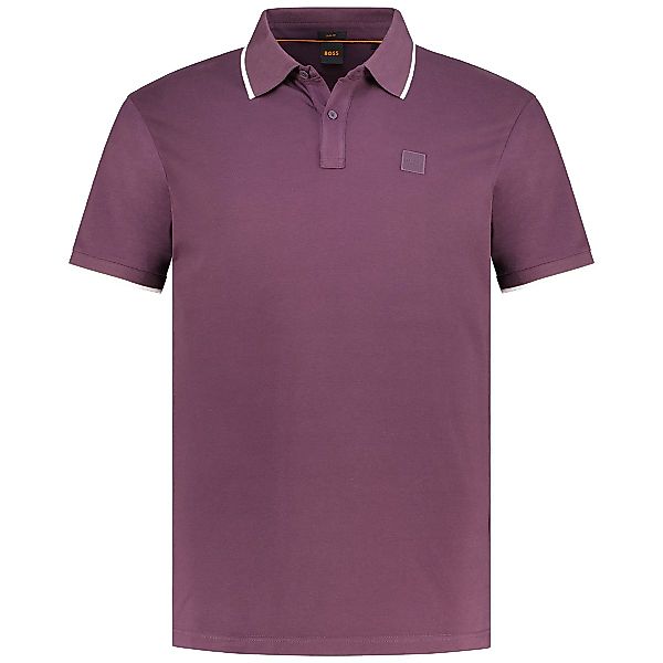 BOSS Poloshirt mit Elasthan Farbe dunkelrot Größe: 3XL günstig online kaufen