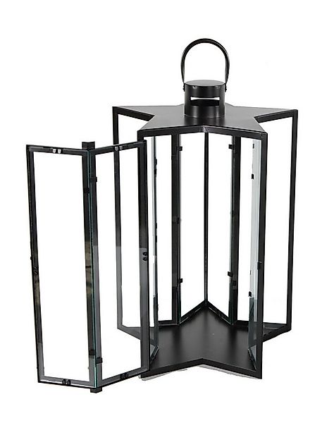Mojawo Laterne Laterne Gartenlaterne Windlicht Sternform Metalllaterne H41c günstig online kaufen