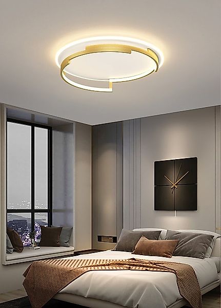 Daskoo Deckenleuchten Rund 50cm LED Deckenlampe günstig online kaufen