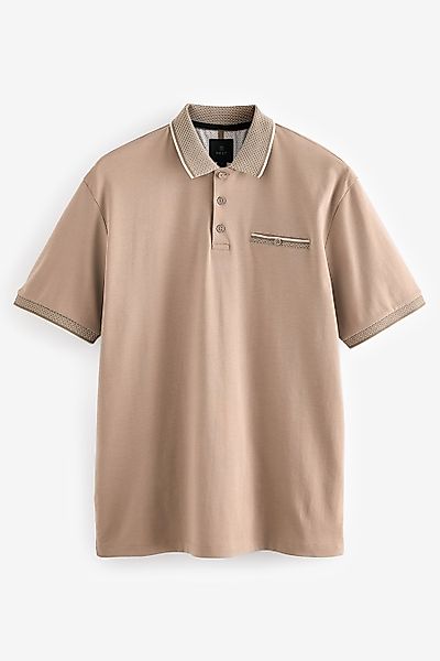 Next Poloshirt Smartes Kurzarm-Poloshirt aus 100 % günstig online kaufen