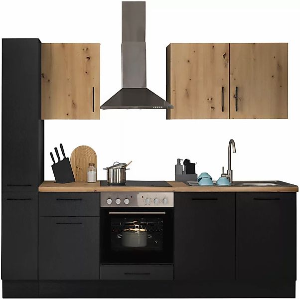 BASIC by Balculina Küchenzeile "Turin", Breite 240 cm, wahlweise mit E-Gerä günstig online kaufen
