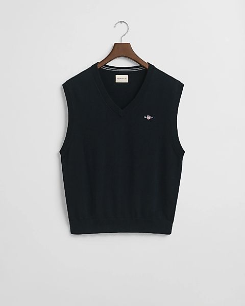 Gant Pullunder "CLASSIC COTTON VEST", V-Ausschnitt, regular fit günstig online kaufen
