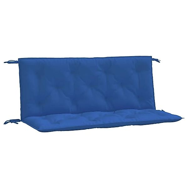 vidaXL Gartenbank-Auflagen 2 Stk Blau 120x50x7 cm Oxford-Gewebe 361688 günstig online kaufen