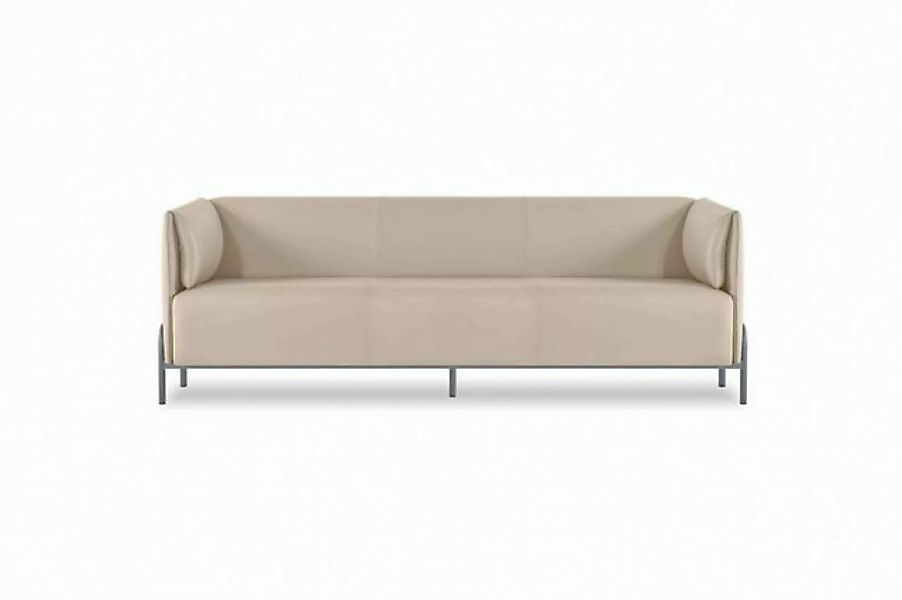 JVmoebel 3-Sitzer Arbeitszimmer-Set 3-Sitzer Sofa Beige Modern Design Wohnz günstig online kaufen