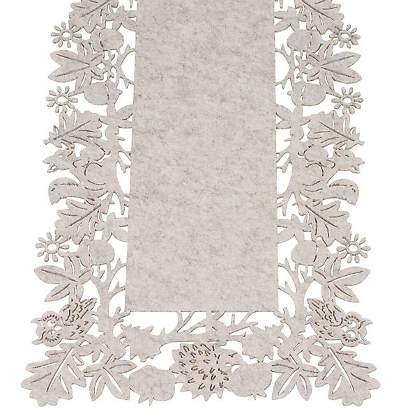 Home-trends24.de Tischläufer Tischläufer Tischdecke Herbst Beige günstig online kaufen
