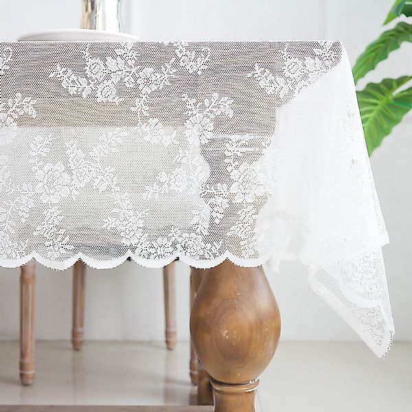 BTTO Mitteldecke Spitze Tischdecke, Blumenmuster Möbelschutz günstig online kaufen