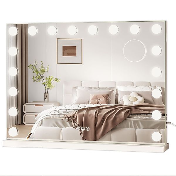 Dripex Schminkspiegel Hollywood Kosmetikspiegel 14/15/18/20LED, 3 günstig online kaufen