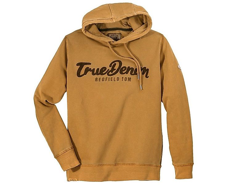 redfield Kapuzensweatshirt Redfield modisches Kapuzen-Sweatshirt senfgelb günstig online kaufen