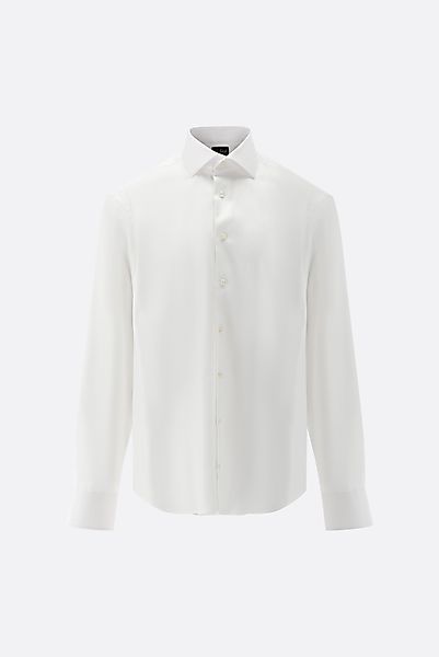 Twill-Hemd mit Fischgrat Tailor Fit günstig online kaufen