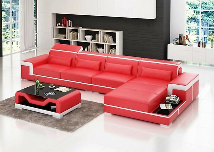 JVmoebel Ecksofa, Ecke Ecksofa L Form Wohnlandschaft Sofa Couch Polster Gar günstig online kaufen