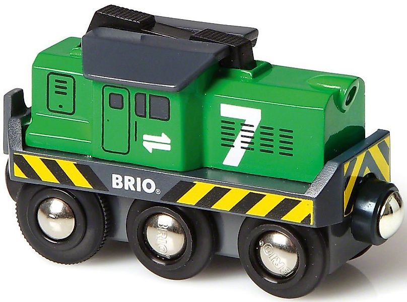 BRIO® Spielzeug-Eisenbahn BRIO® WORLD, Batterie Frachtlok, mit Lichtfunktio günstig online kaufen