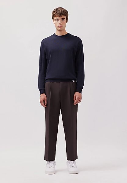 studio seidensticker Strickpullover 1/1 Rundhals Uni günstig online kaufen