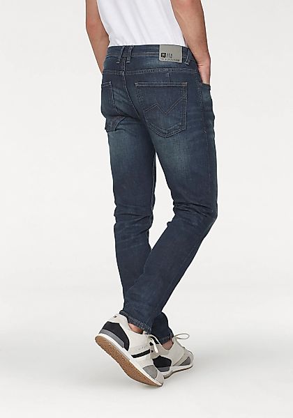 TOM TAILOR Denim Slim-fit-Jeans "PIERS" Slim fit mit etwas niedrigerer Leib günstig online kaufen