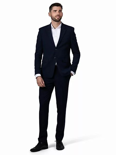 NGB Anzug Herren Business Anzug Regular Fit (Anzughose & Sakko, Anzug Set) günstig online kaufen