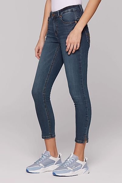 SOCCX Slim-fit-Jeans mit verkürztem Bein günstig online kaufen