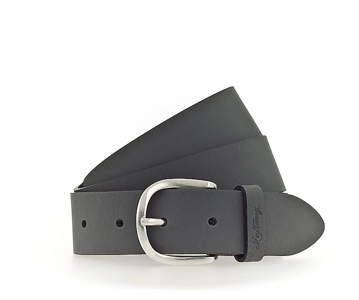 MUSTANG Ledergürtel Mit geprägtem MUSTANG-Logo auf der Schlaufe, 3,5 cm günstig online kaufen