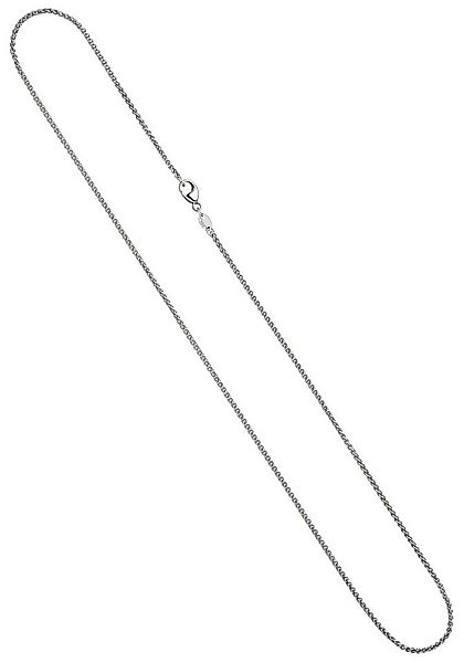 JOBO Kette ohne Anhänger Zopfkette, 585 Weißgold 1,8 mm 50 cm günstig online kaufen
