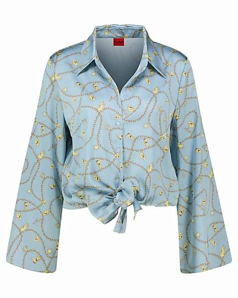 HUGO Klassische Bluse Damen Bluse ERRIKA Relaxed Fit (1-tlg) günstig online kaufen