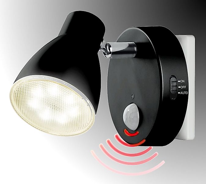 TRANGO LED Nachtlicht, 2635-015 LED Sensor Nachtlicht *MILO* mit Bewegungss günstig online kaufen