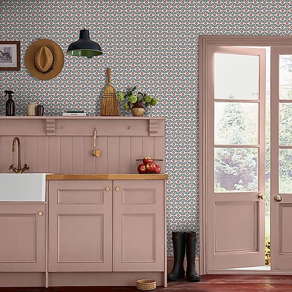 Joules Vliestapete Stately Floral, glatt, Motiv, günstig online kaufen