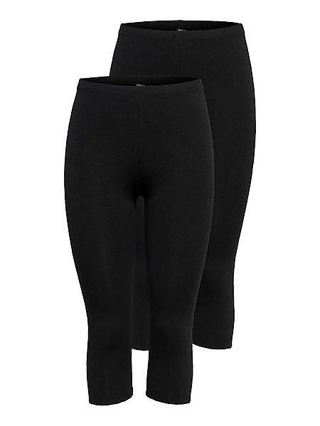 ONLY 3/4-Leggings ONLLIVE LOVE 3/4 CS LEGGINGS 2 PACK (Packung, 2-tlg) günstig online kaufen