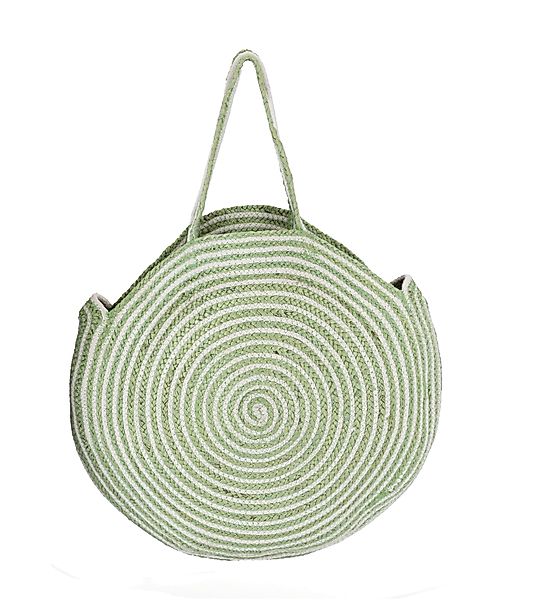 halsüberkopf Accessoires Strandtasche Tasche Jute, rund günstig online kaufen