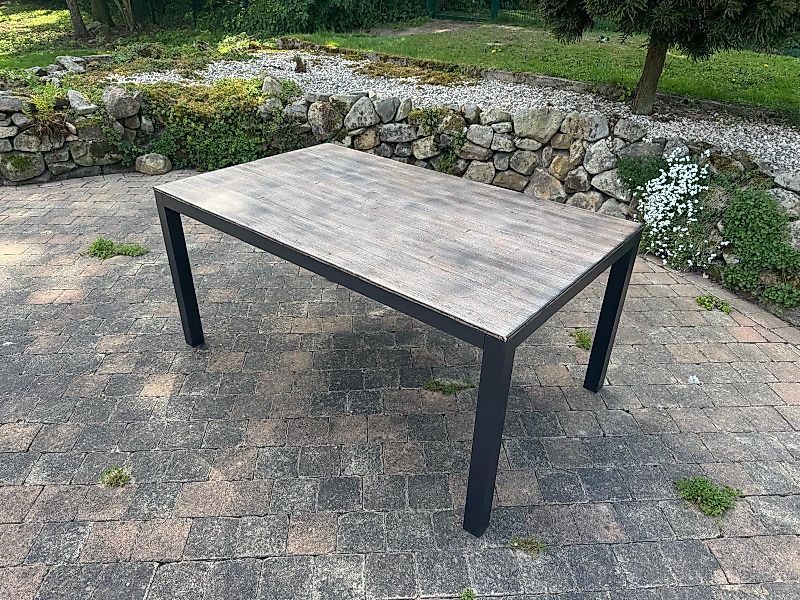 Westfield Gartentisch Alu-Wood Esstisch 160x95 cm günstig online kaufen