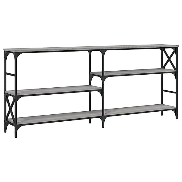 vidaXL Beistelltisch Konsolentisch Grau Sonoma 180x29x76,5 günstig online kaufen
